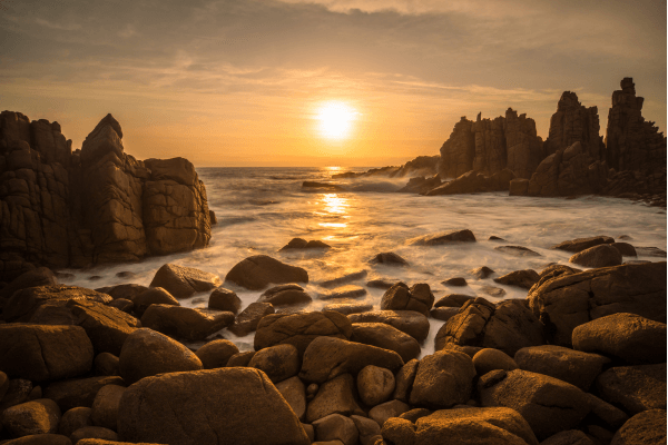 Phillip Island Pinnacles Sunset
