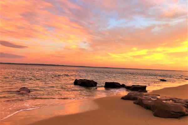 Cowes Red Rocks Beach